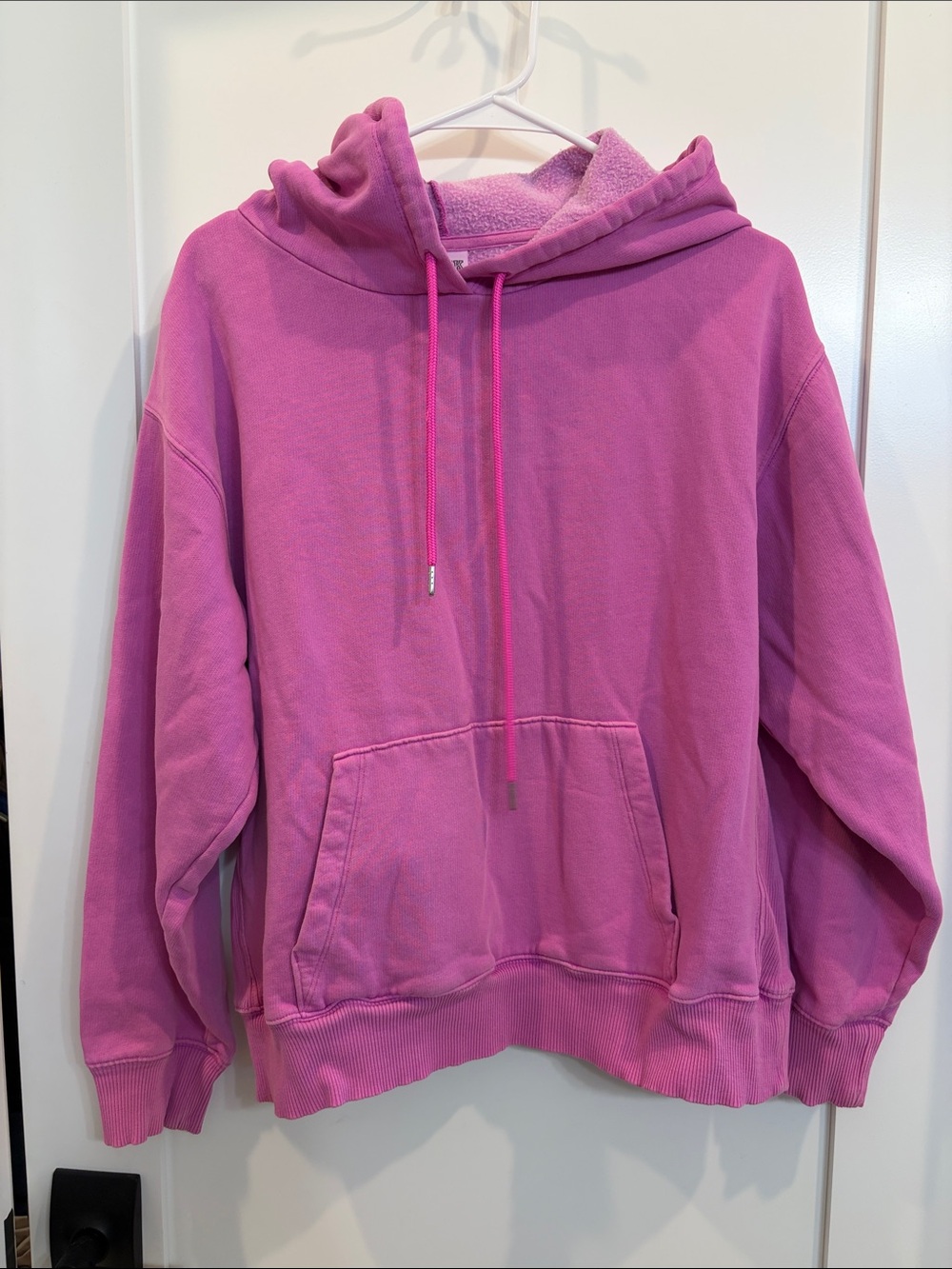PINK Victoria's Secret Bubblegum Pink Fleece-Lined Hoodie